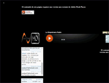 Tablet Screenshot of laempedraeraradio.com